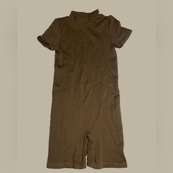 Perla Seamless Romper - Chocolate - Picture 2 of 7